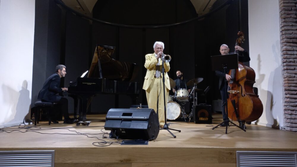 Un bellissimo omaggio alla musica del Cinema con il Cicci Santucci Quartet, alla Casa Delle Culture di Velletri.