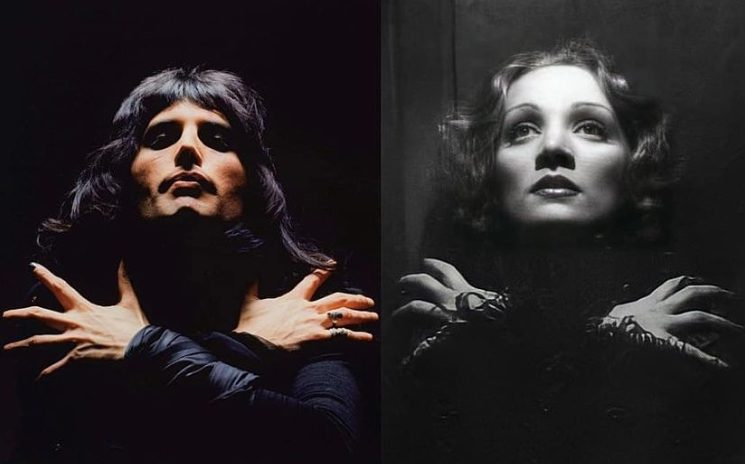 Freddie Mercury - Marlene Dietrich